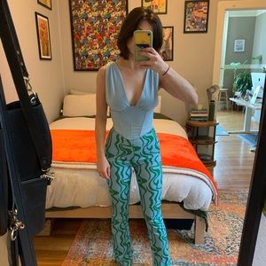 VRG GRL Dreamscape Tie Back Top